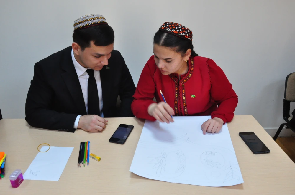 A drawing competition, on the occasion of the 80th anniversary of the Victory in the Great Patriotic War of 1941-1945 was held