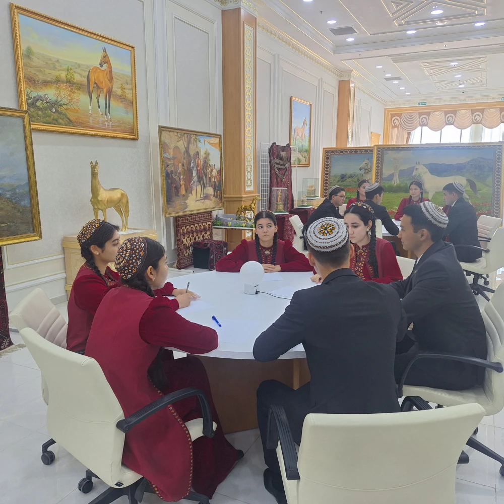 BRAIN-RING COMPETITION ENTITLED “AKHAL-TEKE HORSES ARE AMBASSADORS OF PEACE” WAS HELD