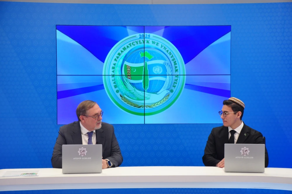 СОСТОЯЛАСЬ ВСТРЕЧА С ЧРЕЗВЫЧАЙНЫМ И ПОЛНОМОЧНЫМ ПОСЛОМ РОССИЙСКОЙ ФЕДЕРАЦИИ В ТУРКМЕНИСТАНЕ