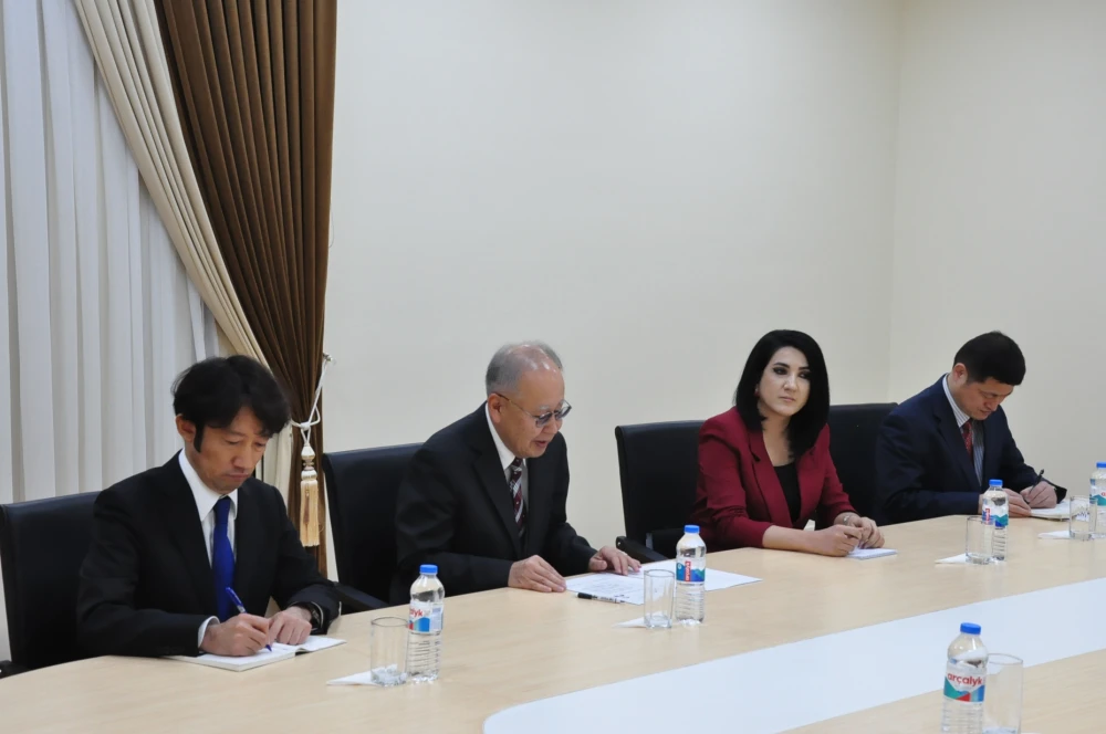 BILIM ULGAMYNDA TÜRKMEN-ÝAPON HYZMATDAŞLYGYNA BAGYŞLANAN DUŞUŞYK