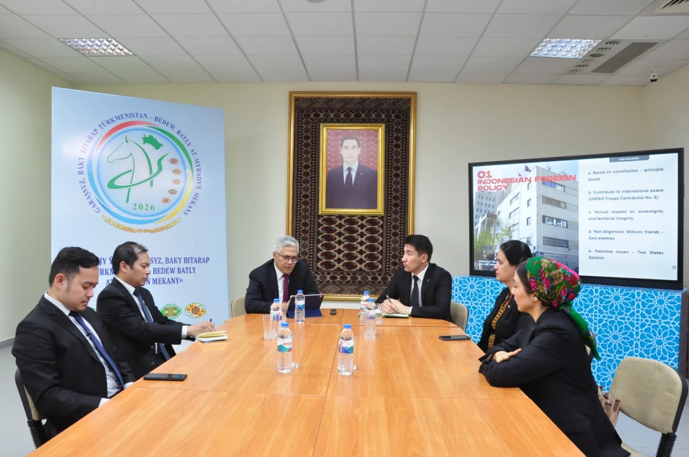 СОСТОЯЛСЯ СЕМИНАР ЧРЕЗВЫЧАЙНОГО И ПОЛНОМОЧНОГО ПОСЛА РЕСПУБЛИКИ ИНДОНЕЗИЯ В ТУРКМЕНИСТАНЕ surady