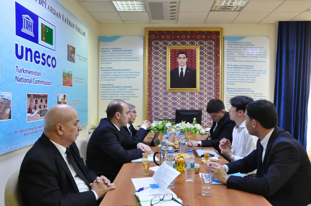 A Visit of Representatives of the “Yonhap” News Agency of the Republic of Korea