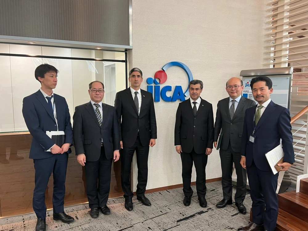 The delegation of Turkmenistan held a meeting at the Japanese agency for international cooperation