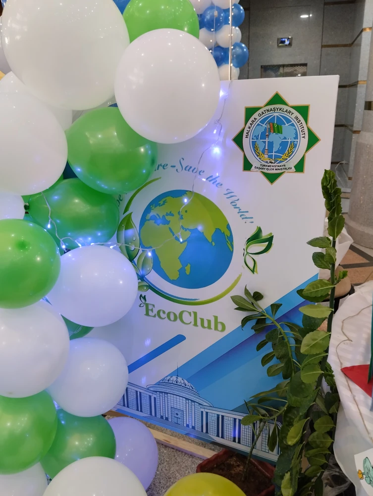 MEMBERS OF THE ECOCLUB ACTIVELY PARTICIPATED IN THE EXHIBITION-FAIR