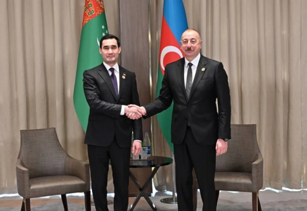 Türkmenistan bilen Azerbaýjan Respublikasynyň arasyndaky strategik gatnaşyklar—ösüşiň täze tapgyry surady