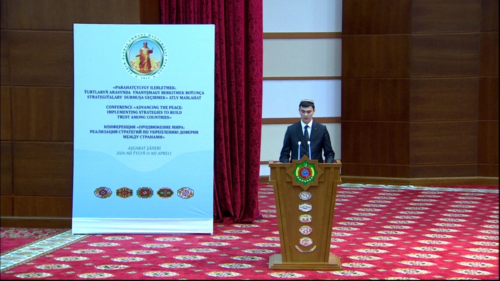 «PARAHATÇYLYGY ILERLETMEK: ÝURTLARYŇ ARASYNDA YNANYŞMAGY BERKITMEK BOÝUNÇA STRATEGIÝALARY  DURMUŞA GEÇIRMEK» ATLY MASLAHAT