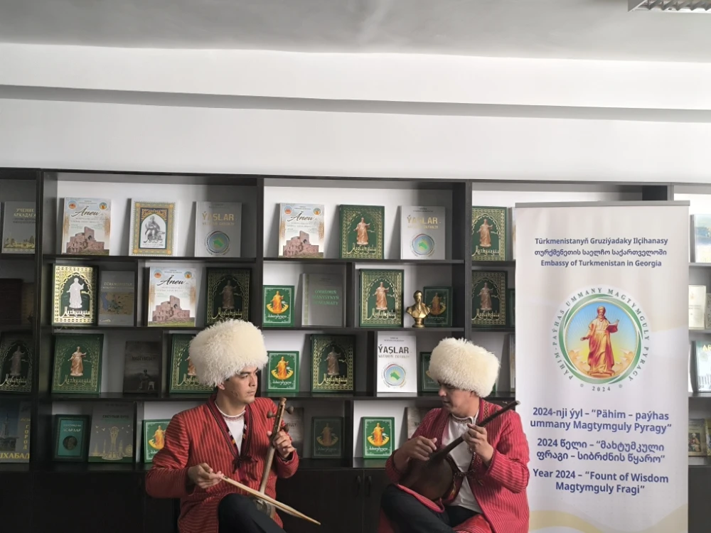 Successful Visit of the Turkmen Delegation to Tbilisi: Opening of the Magtymguly Pyragy Classroom and Strengthening of Cultural Ties