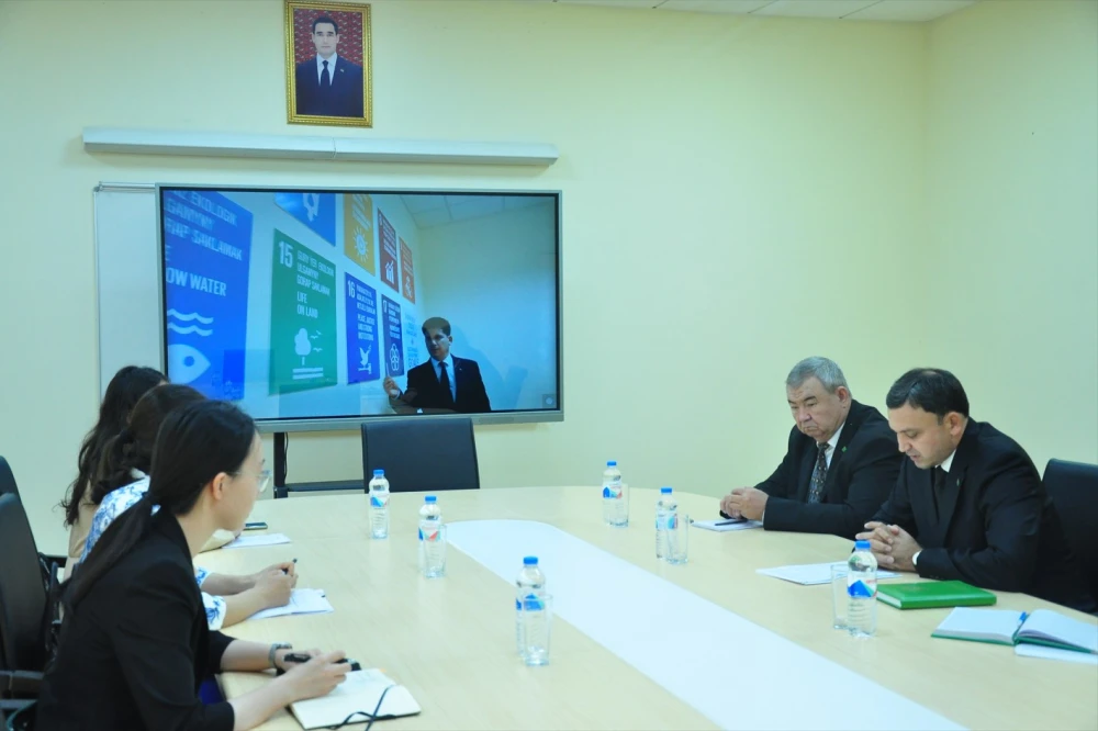 MEETING DEVOTED TO THE DEVELOPMENT OF MUTUAL RELATIONS BETWEEN TURKMENISTAN AND PEOPLE’S REPUBLIC OF CHINA