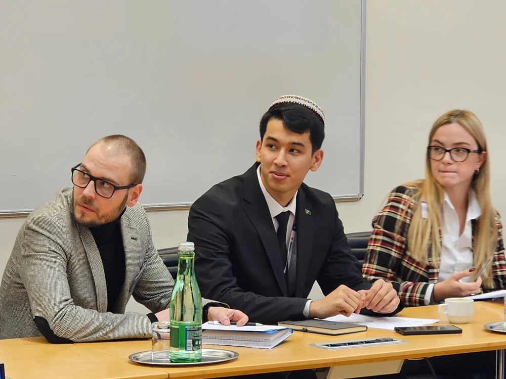 Turkmen Student Participates in OSCE Conference in Vienna