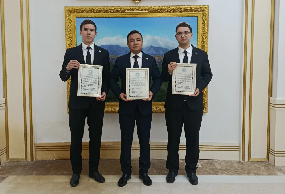 INSTITUTYMYZYŇ BAGTYÝAR ÝAŞLARYNYŇ BELENT ÝEŇŞI surady