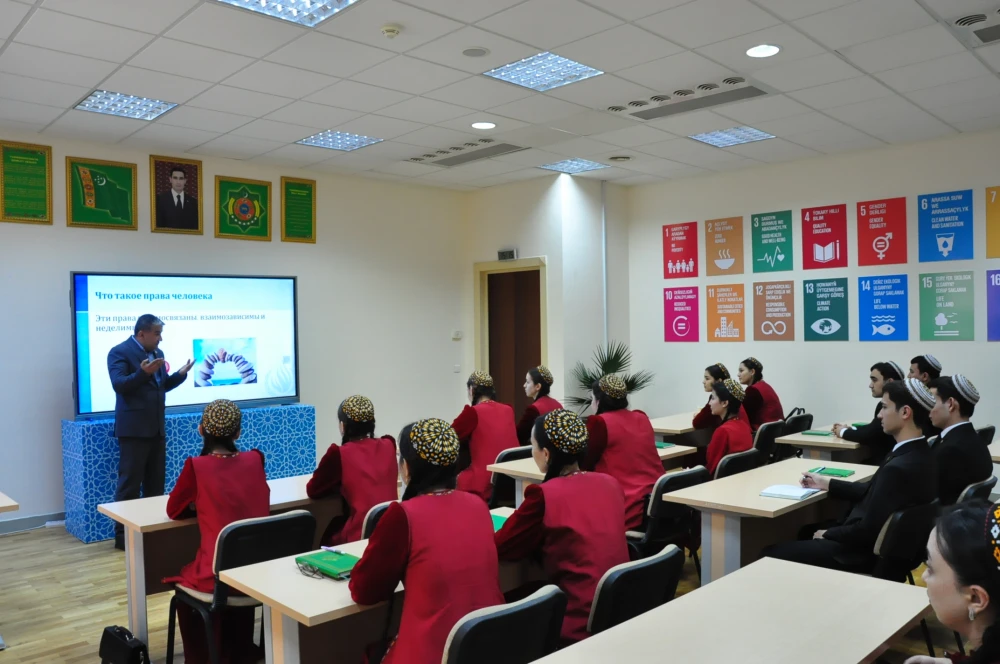 INSTITUTYŇ TALYPLARY ÜÇIN ADAM HUKUKLARY BOÝUNÇA TEMATIK OKUW SAPAKLARY