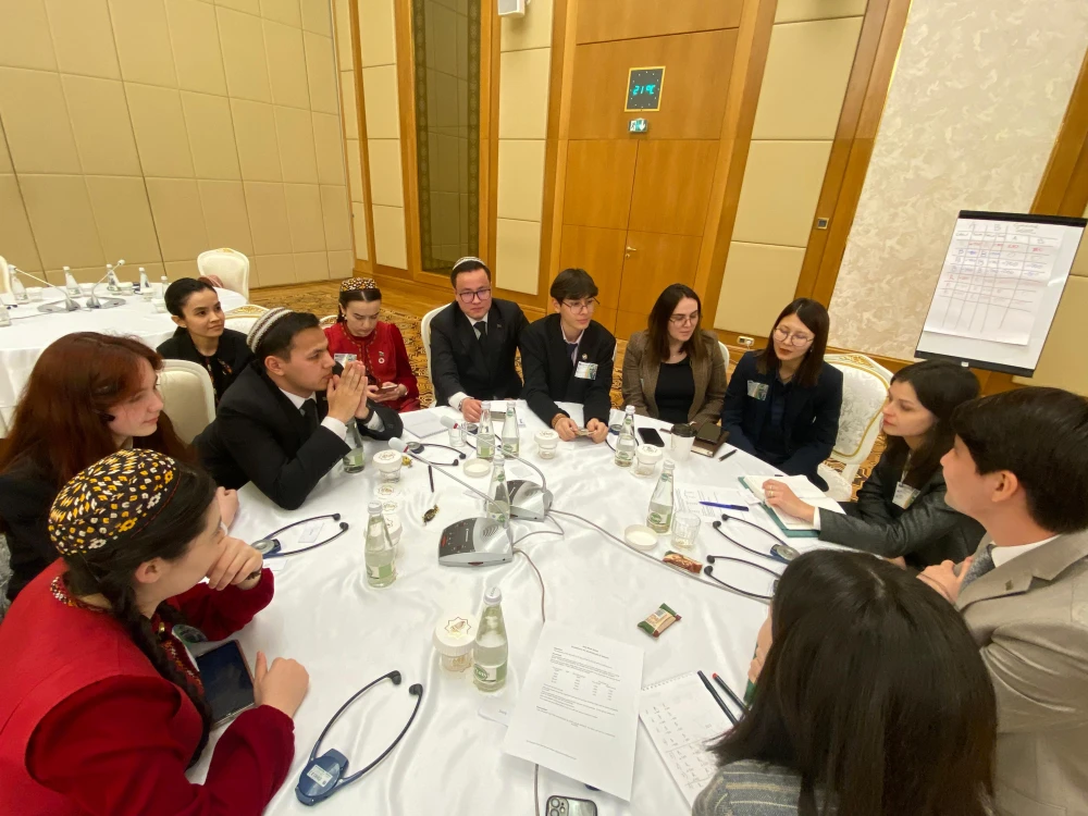 THE REGIONAL YOUTH SEMINAR CONDUCTED IN ASHGABAT