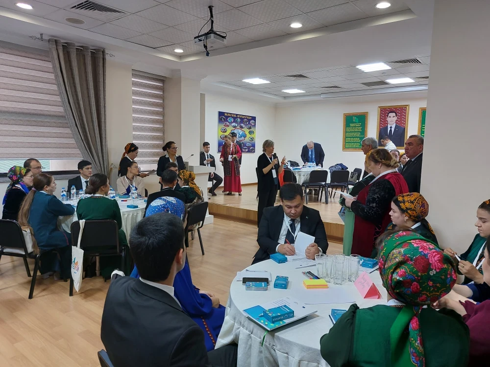 «SCAFFOLD – BÜTIN ÖMÜR ÜÇIN BAŞARNYKLAR» ATLY OKUW MASLAHATY GEÇIRILDI