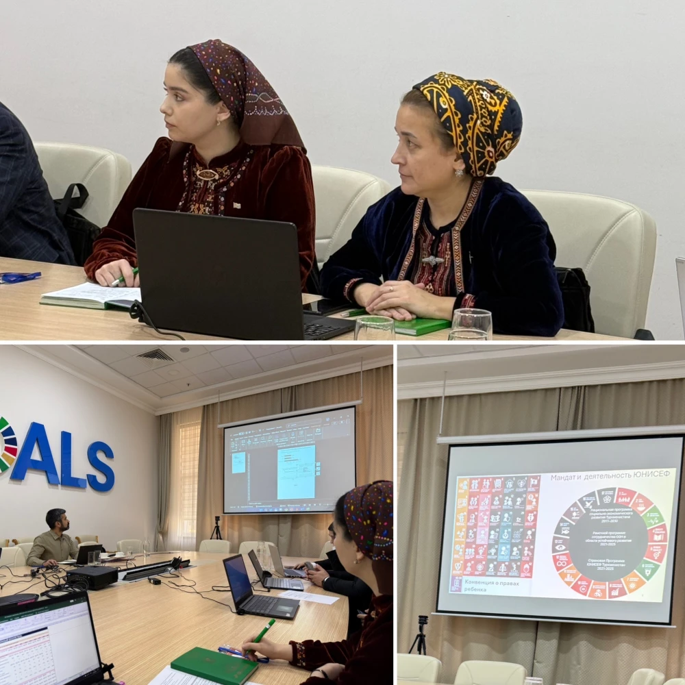 A SEMINAR HELD AT THE UNITED NATIONS CHILDREN'S FUND (UNICEF) OFFICE IN TURKMENISTAN