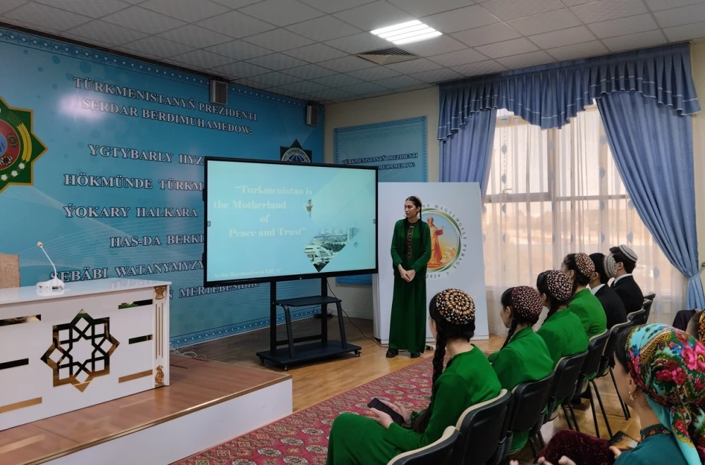 An Event with Members of the School of Young Diplomats