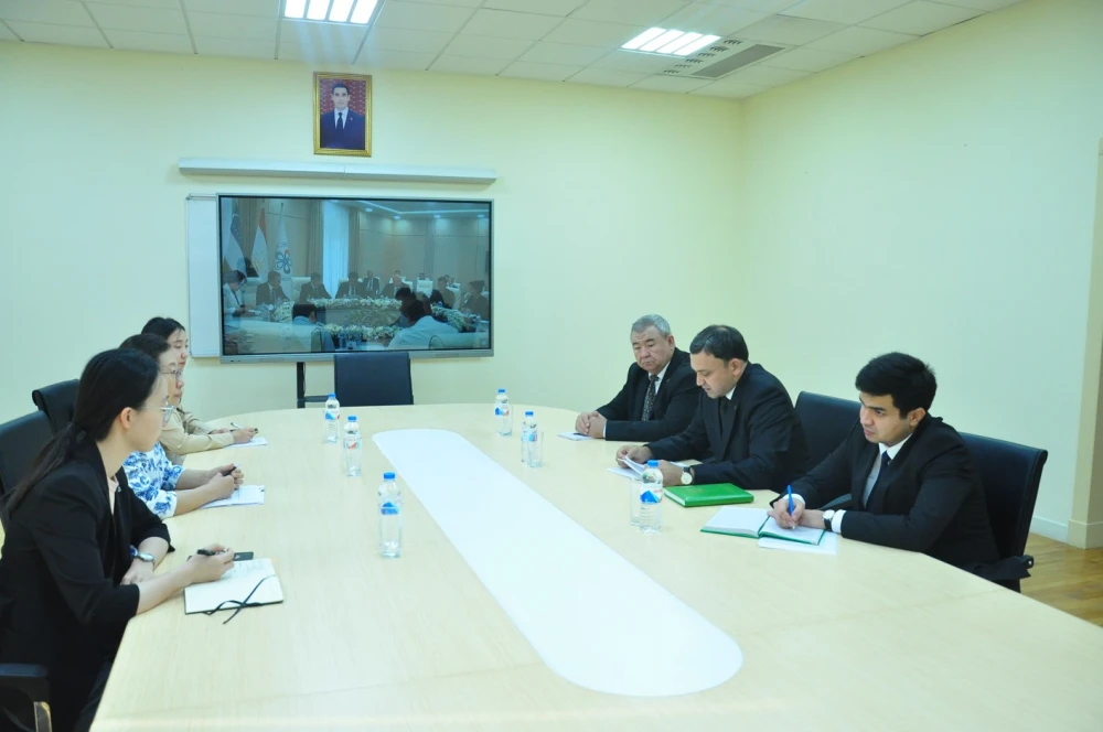 MEETING DEVOTED TO THE DEVELOPMENT OF MUTUAL RELATIONS BETWEEN TURKMENISTAN AND PEOPLE’S REPUBLIC OF CHINA
