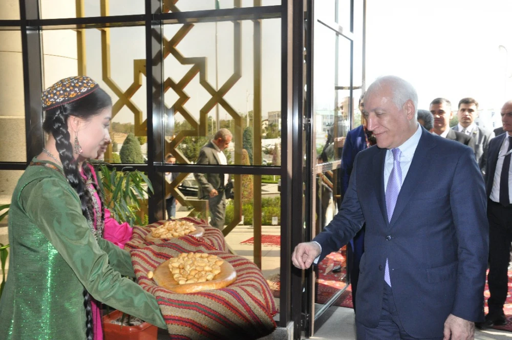 The President of the Republic of Armenia Made a Speech at  the Institute of International Relations of the Ministry of Foreign Affairs of Turkmenistan