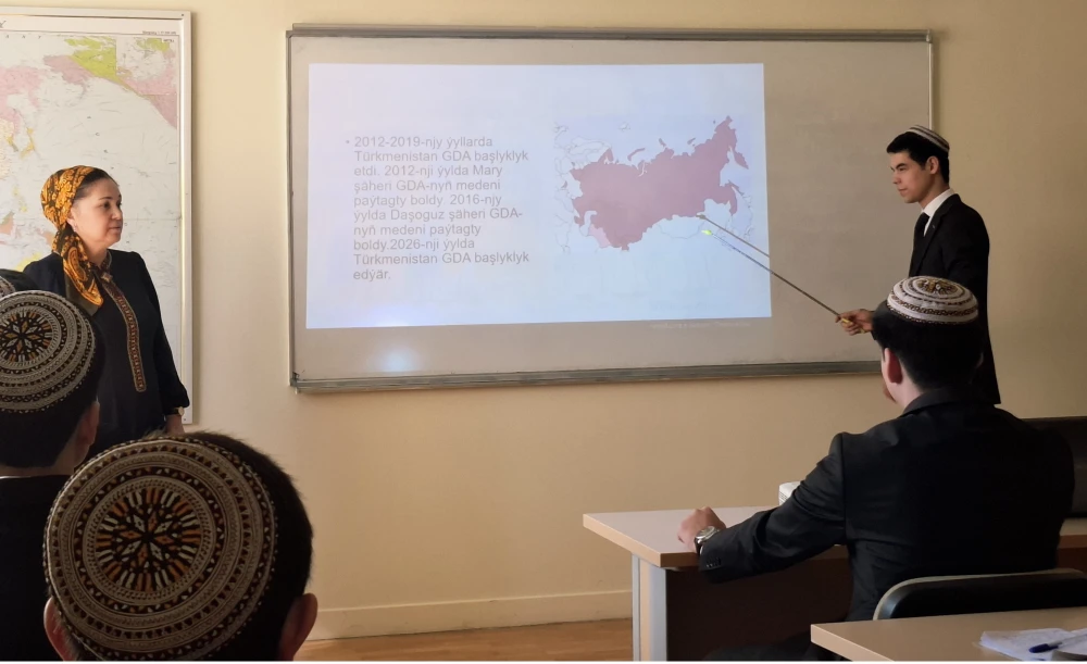 Türkmenistanyň GDA döwletlerine başlyklyk etmegi mynasybetli  wagyz-nesihat çäresi geçirildi
