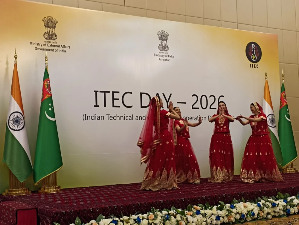 HINDISTANYŇ TÜRKMENISTANDAKY ILÇIHANASY ITEC DAY-2026 GÜNÜNI BELLEDI