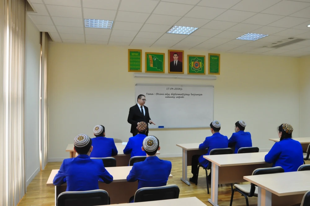 AN EDUCATIONAL SESSION ON PRIORITY AREAS OF TURKMEN DIPLOMACY WAS HELD