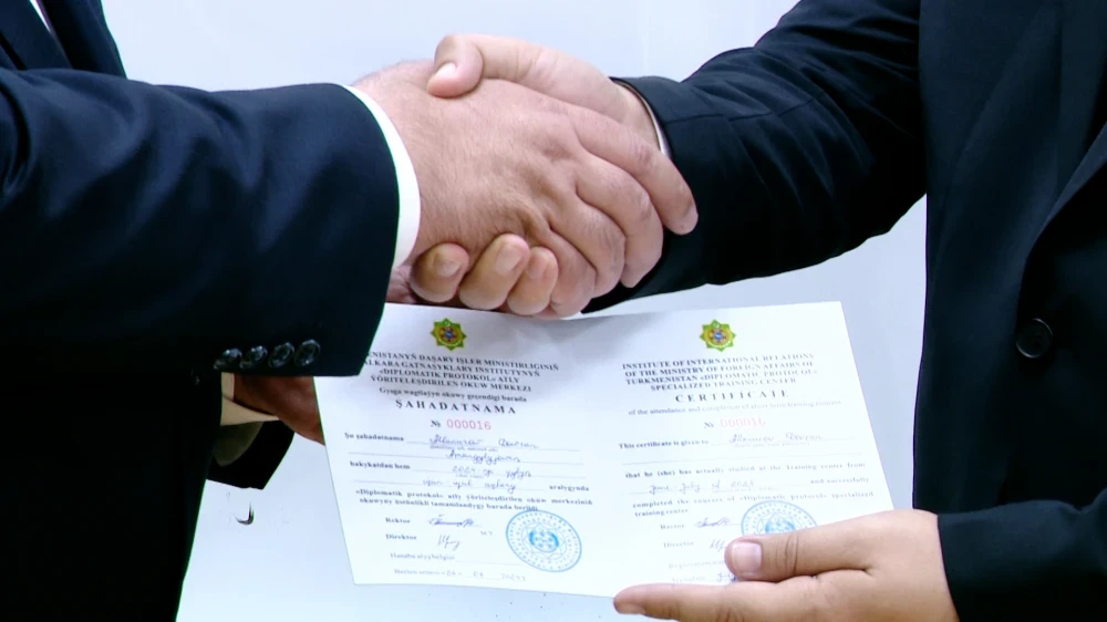 The Second Stage of the Specialized Training Center “Diplomatic Protocol” Was Successfully Completed