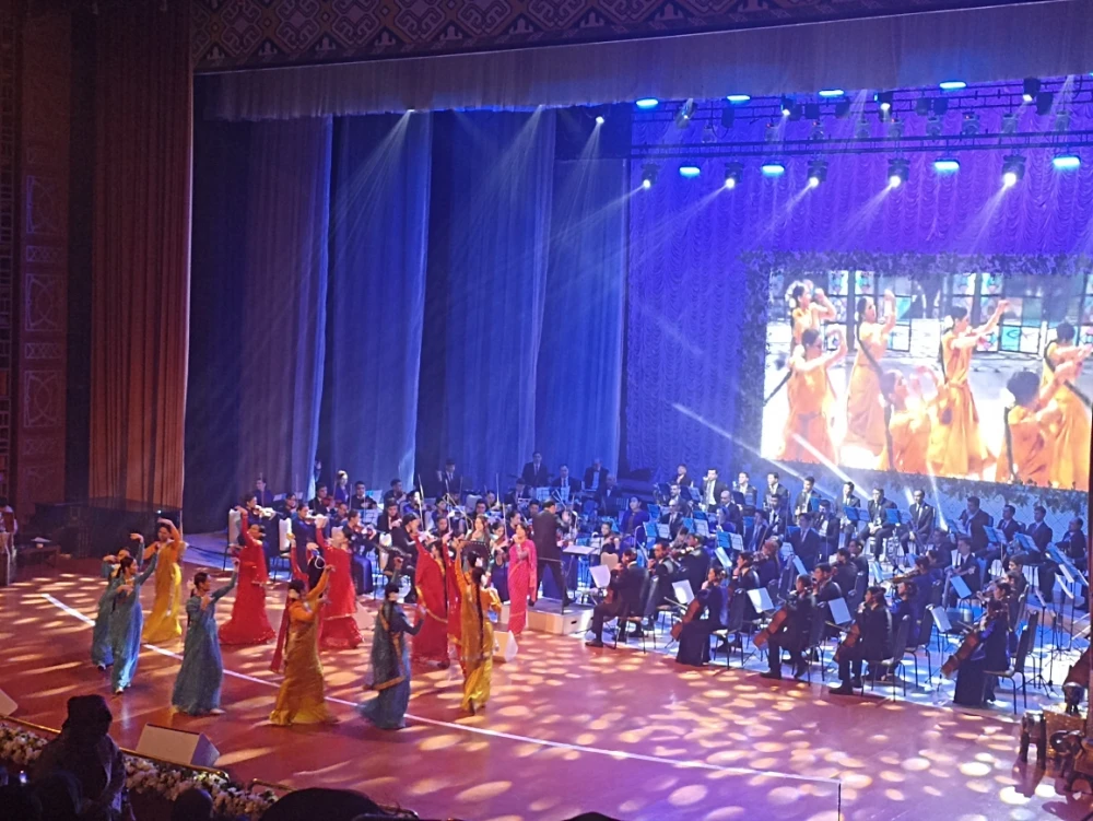 The Ceremony was held at the State Library of the State  Cultural Center of Turkmenistan