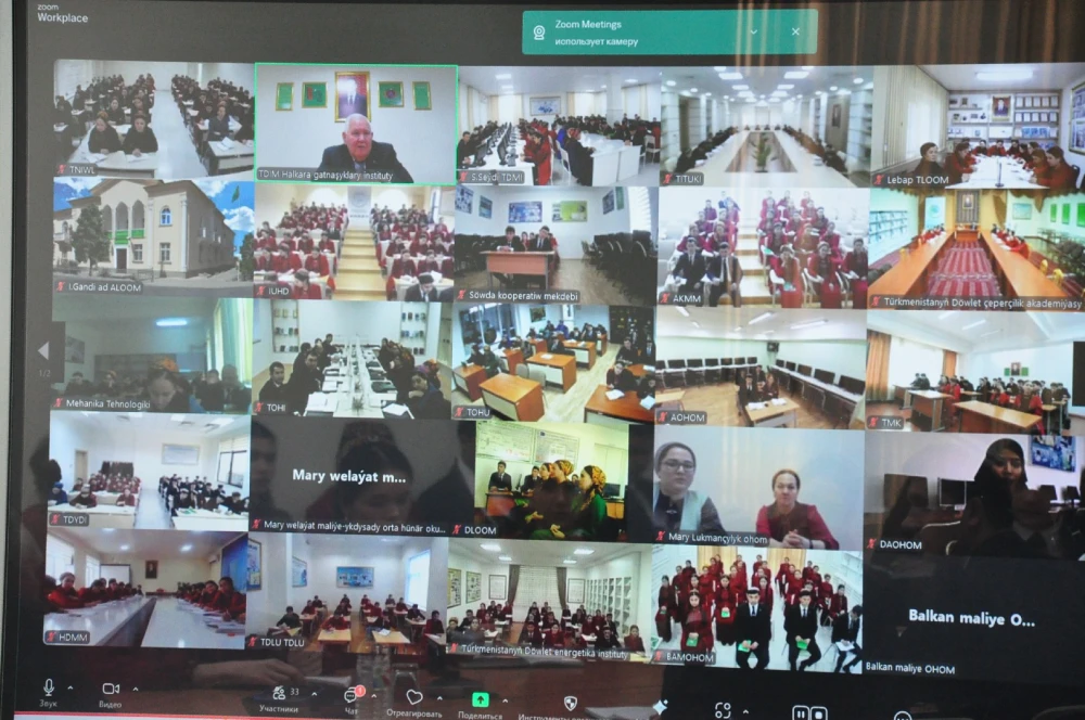 Sanly ulgam arkaly webinar geçirildi