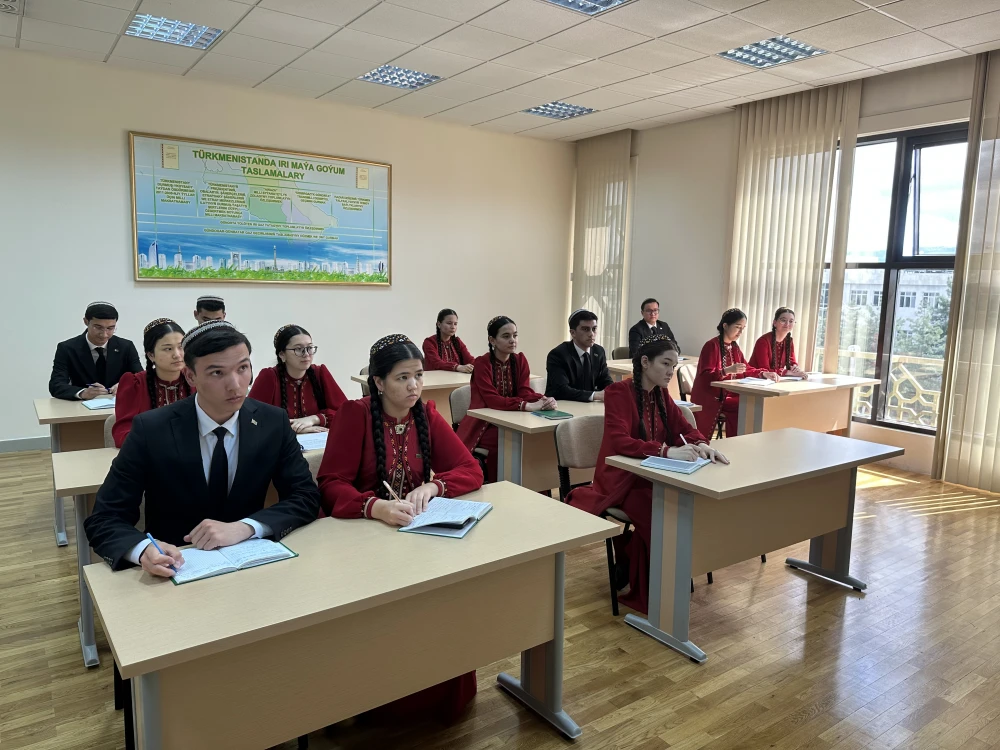 A TRAİNİNG SESSİON “THE SUSTAINABLE DEVELOPMENT GOAL IN PROVIDING DRINKING WATER AND SANITATION IN THE WORLD: THE EXPERIENCE OF TURKMENISTAN”