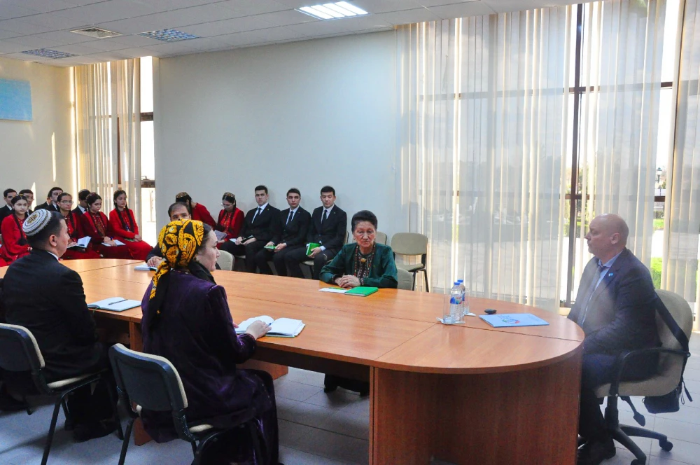 A Meeting with a Representative of the UN Regional Center for Preventive Diplomacy for Central Asia was held