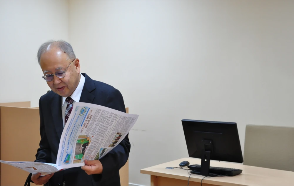 BILIM ULGAMYNDA TÜRKMEN-ÝAPON HYZMATDAŞLYGYNA BAGYŞLANAN DUŞUŞYK