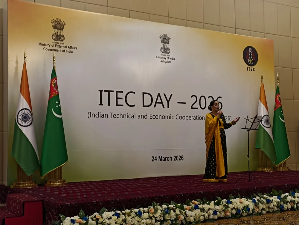 HINDISTANYŇ TÜRKMENISTANDAKY ILÇIHANASY ITEC DAY-2026 GÜNÜNI BELLEDI