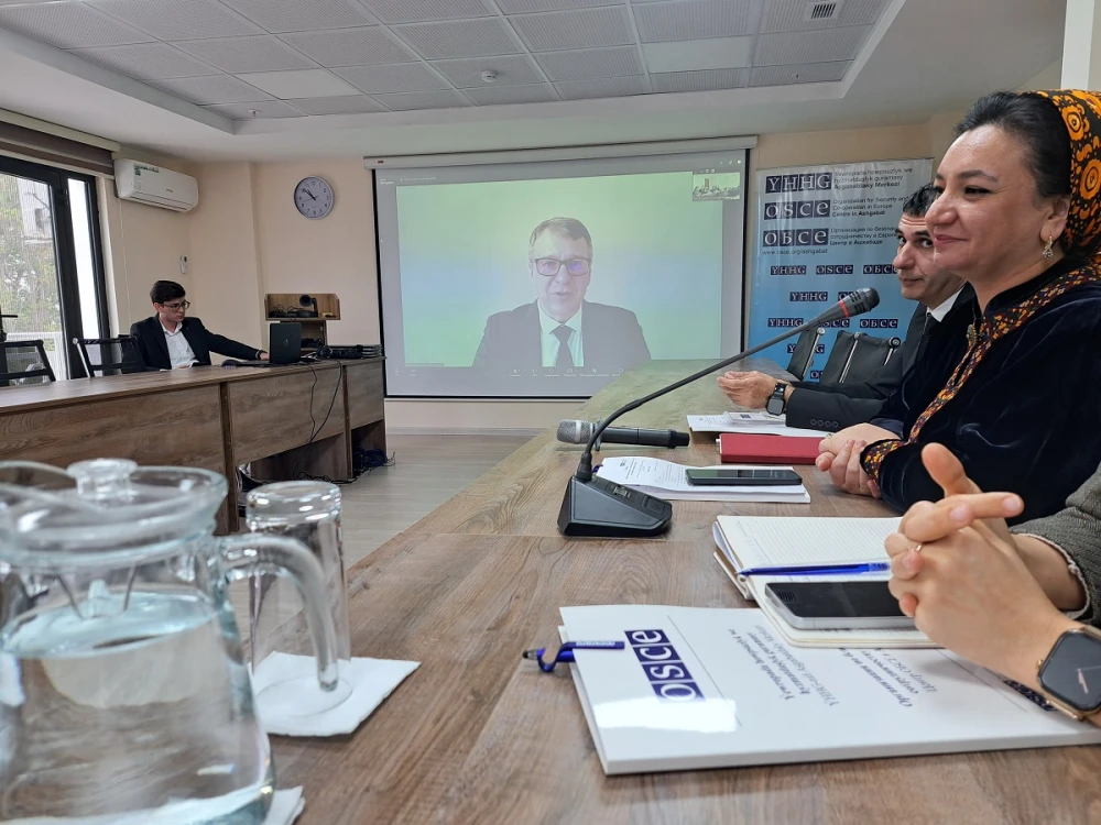 Türkmenistan korrupsiýa garşy göreş ulgamyna öňdebaryjy standartlary ornaşdyrýar