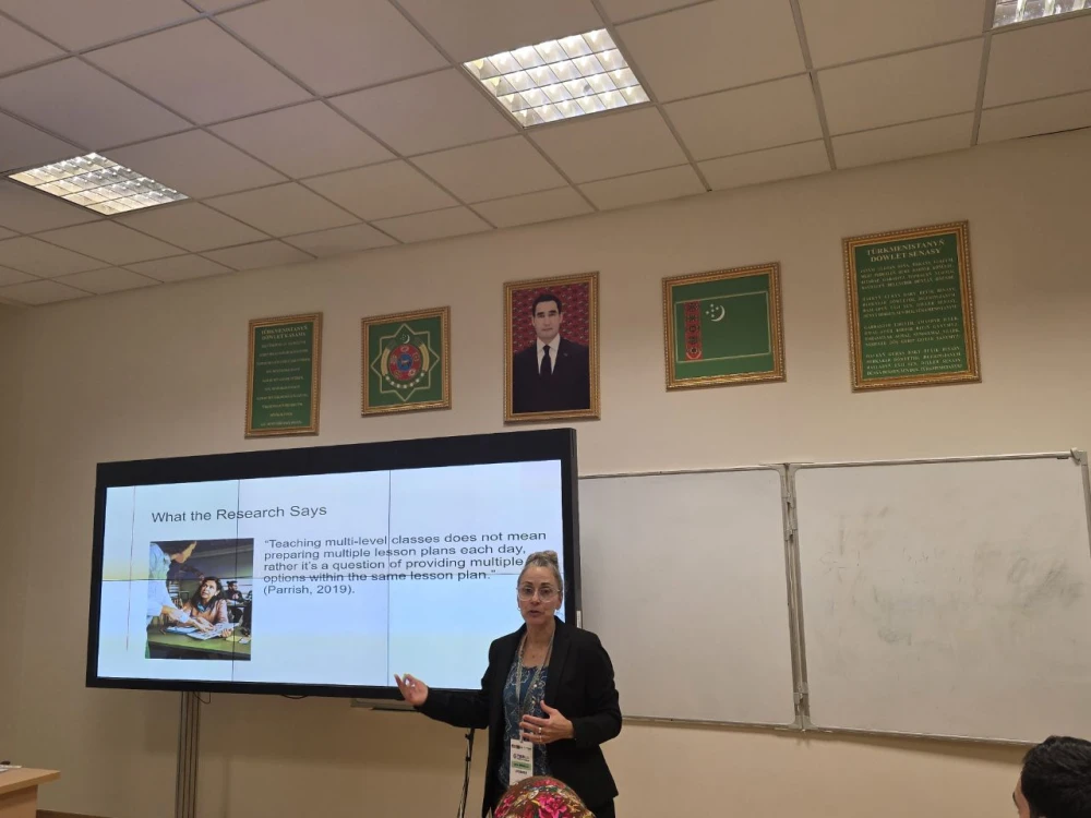 «TESOL26: GELJEK ÜÇIN IŇLIS DILI» ATLY OKUW MASLAHATY