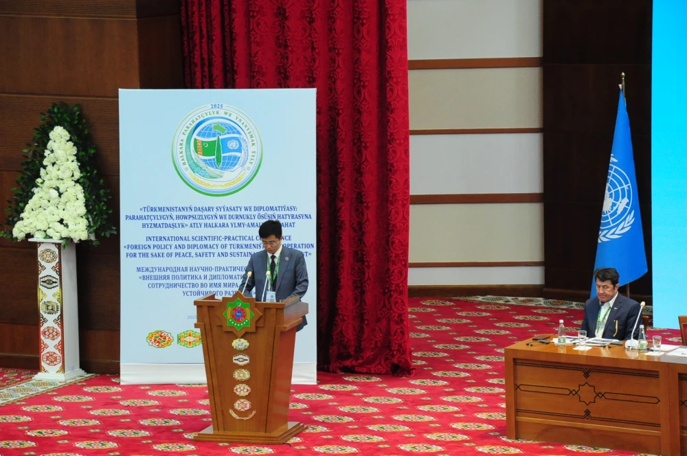 THE INTERNATIONAL SCIENTIFIC-PRACTICAL CONFERENCE «FOREIGN POLICY AND DIPLOMACY OF TURKMENISTAN: COOPERATION FOR THE SAKE OF PEACE, SAFETY AND SUSTAINABLE DEVELOPMENT» IS HELD