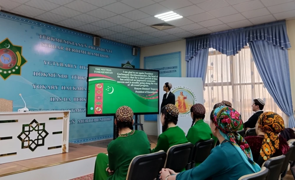 An Event with Members of the School of Young Diplomats