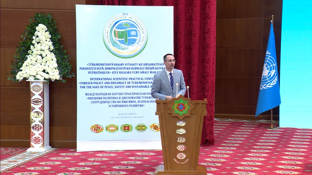THE INTERNATIONAL SCIENTIFIC-PRACTICAL CONFERENCE «FOREIGN POLICY AND DIPLOMACY OF TURKMENISTAN: COOPERATION FOR THE SAKE OF PEACE, SAFETY AND SUSTAINABLE DEVELOPMENT» IS HELD