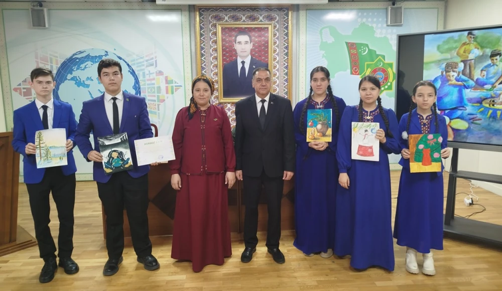 A DRAWING COMPETITION “HAPPY CHILDREN-THE FRUITS OF PEACE” WAS HELD