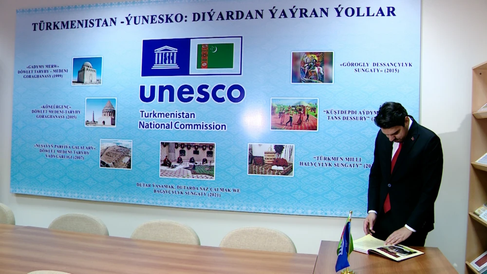 MEETING WITH THE CHAIRMAN OF THE PRESIDENCY FOR TÜRKS ABROAD AND RELATED COMMUNITIES (YTB)