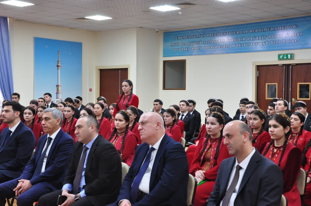 TURKMENISTAN – AZERBAIJAN: LECTURE ON “FRATERNAL AND STRATEGIC COOPERATION” WAS HELD