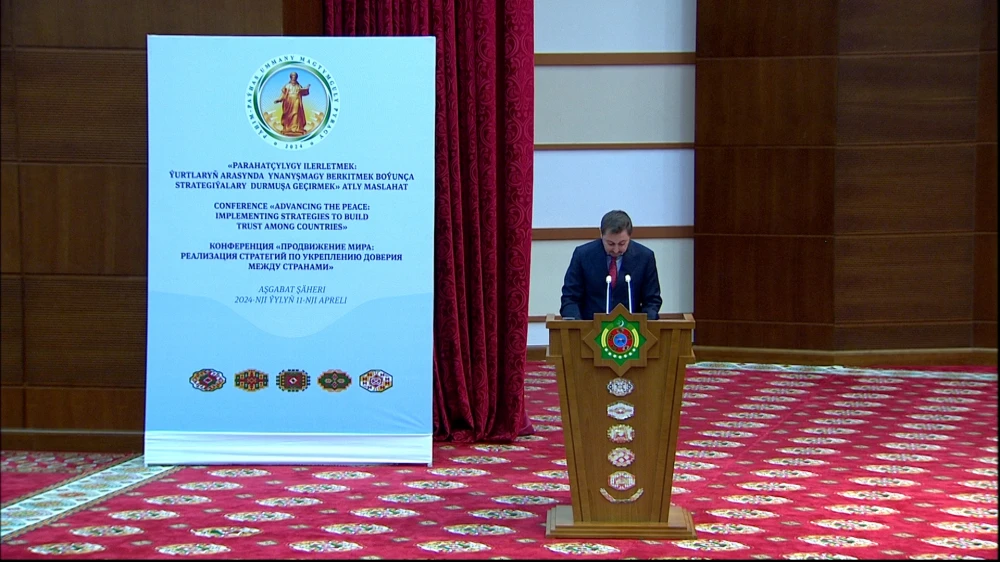 «PARAHATÇYLYGY ILERLETMEK: ÝURTLARYŇ ARASYNDA YNANYŞMAGY BERKITMEK BOÝUNÇA STRATEGIÝALARY  DURMUŞA GEÇIRMEK» ATLY MASLAHAT