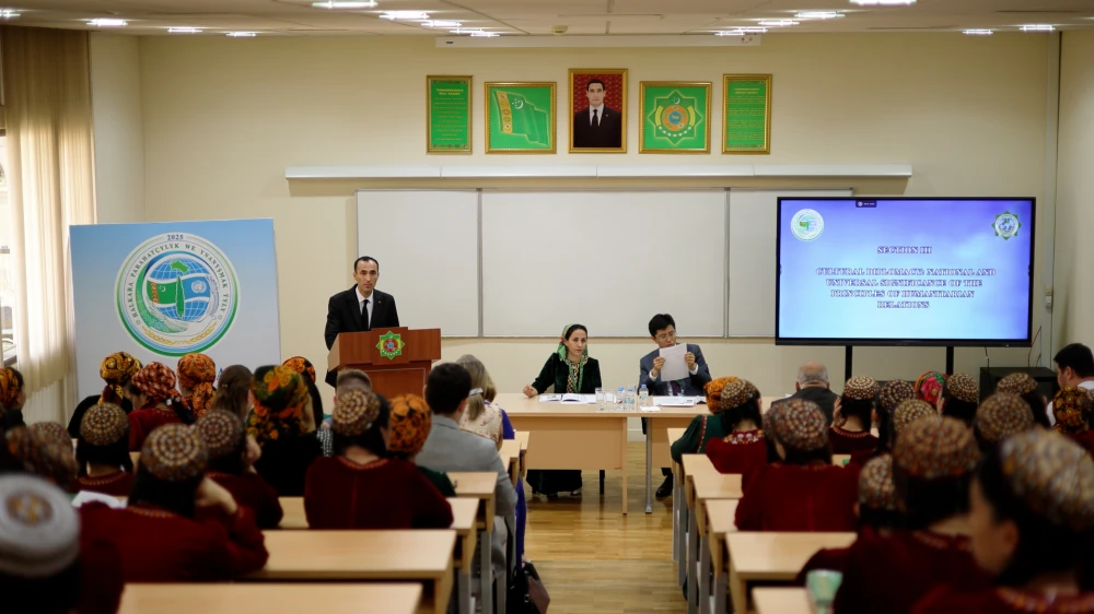 THE INTERNATIONAL SCIENTIFIC-PRACTICAL CONFERENCE «FOREIGN POLICY AND DIPLOMACY OF TURKMENISTAN: COOPERATION FOR THE SAKE OF PEACE, SAFETY AND SUSTAINABLE DEVELOPMENT» IS HELD