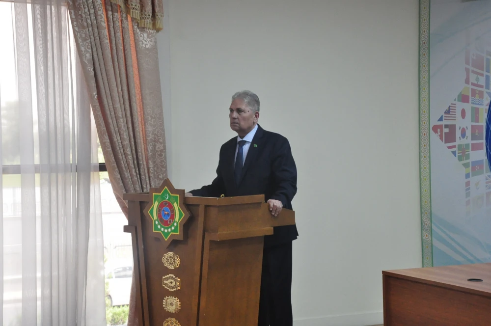 MEETING DEDICATED TO THE DAY OF THE CONSTITUTION AND THE DAY OF THE STATE FLAG OF TURKMENISTAN
