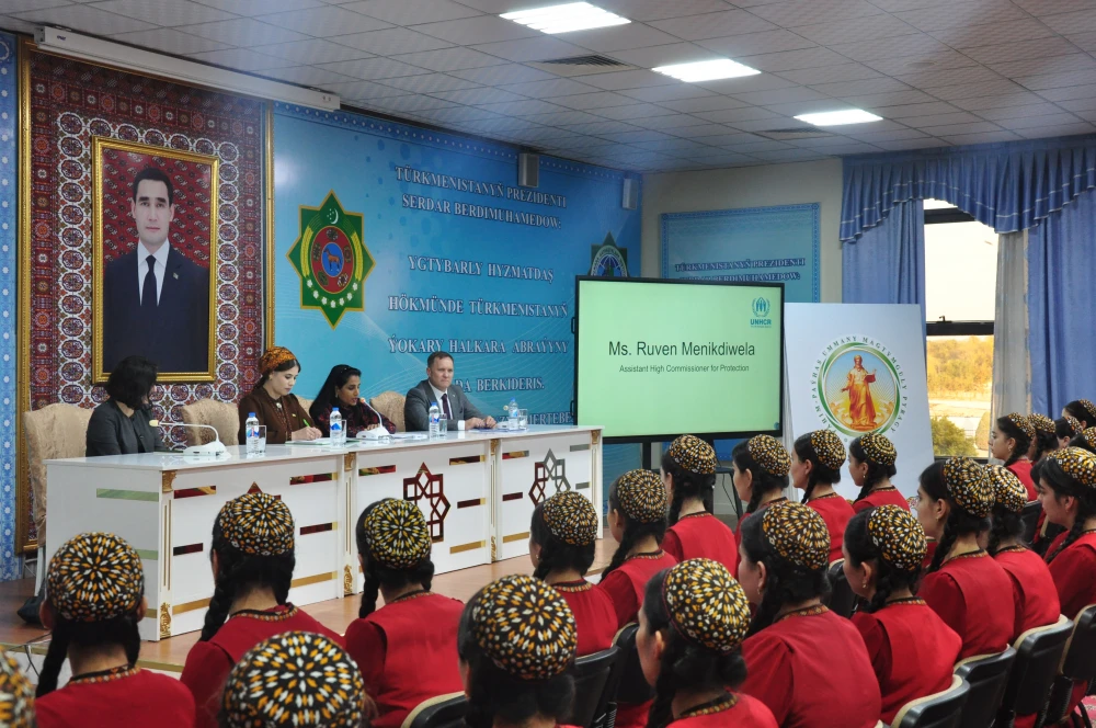 A TRAINING COURSE WAS HELD WITHIN THE FRAMEWORK OF THE OFFICE OF THE UNITED NATIONS HIGH COMMISSIONER FOR REFUGEES