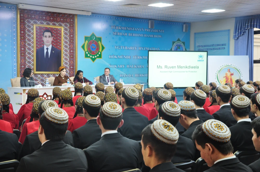 A TRAINING COURSE WAS HELD WITHIN THE FRAMEWORK OF THE OFFICE OF THE UNITED NATIONS HIGH COMMISSIONER FOR REFUGEES