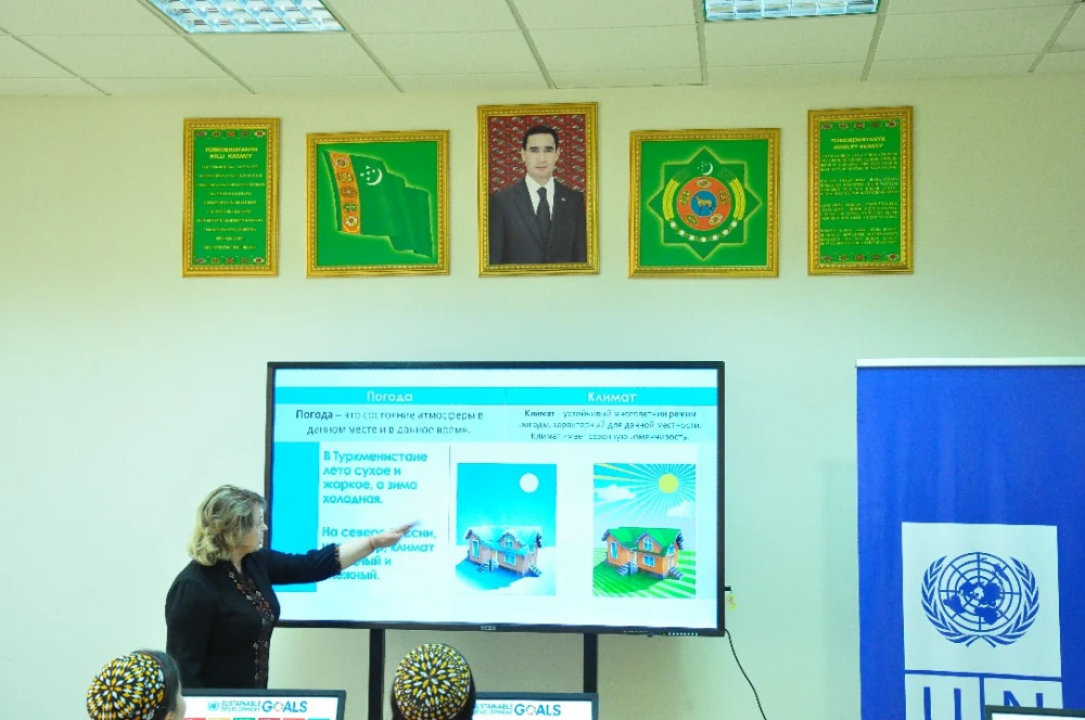 “TURKMEN YOUTH4SDGS” ATLY OKUW SAPAKLARY DOWAM EDÝÄR