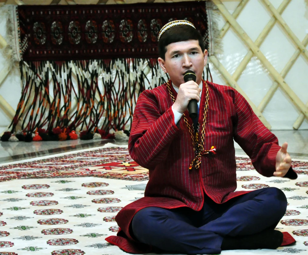 Türkmen bedewiniň milli baýramy mynasybetli aýdym-sazly baýramçylyk gepleşigi geçirildi