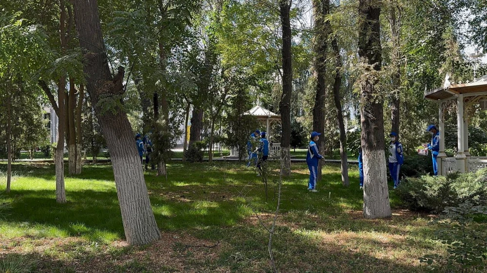 An Environmental Campaign was held with Participants of the “EcoClub” Circle