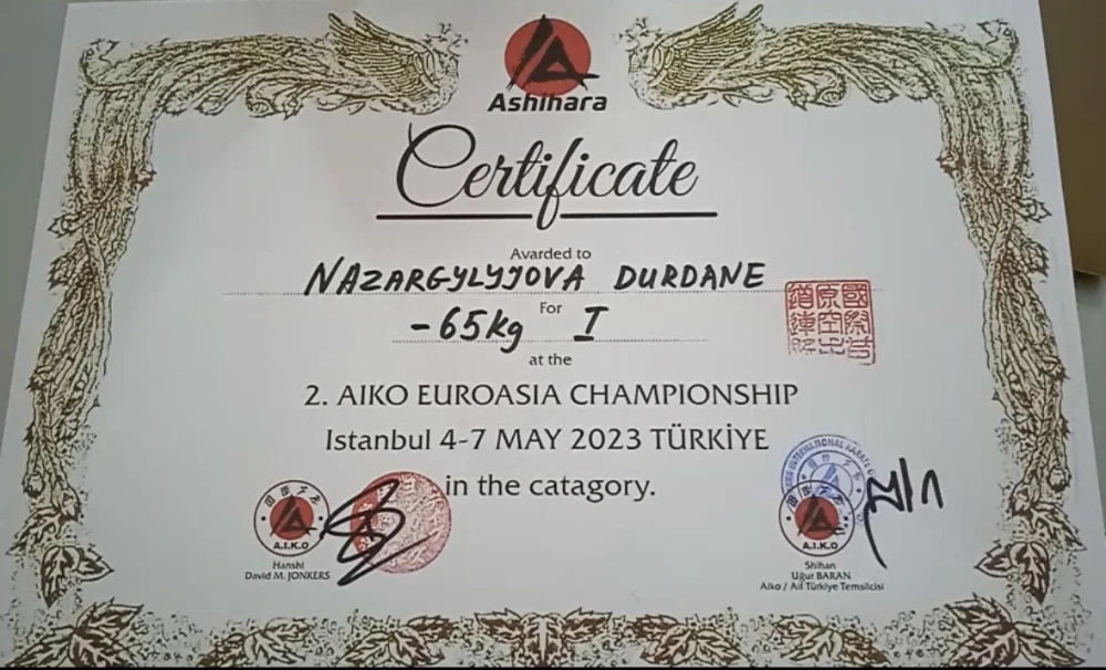 Türgen talybymyzyň üstünligi