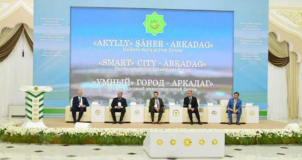 Arkadag şäherinde geçirilen halkara maýa goýum forumy üstünliklere beslendi surady